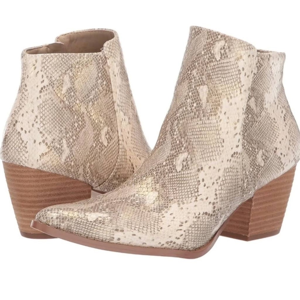 Coconuts By Matisse Gold Booties - image 1